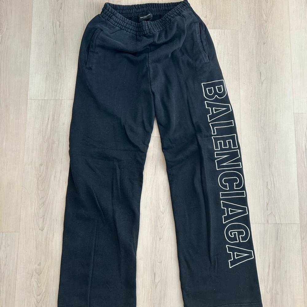 Balenciaga Black Sweatpants
